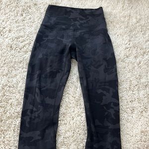 Lululemon Black Camo Leggings